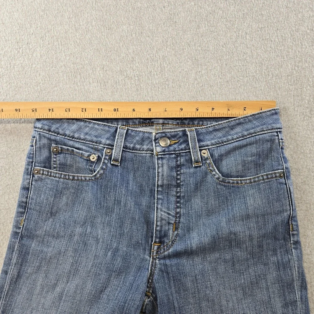 Lauren Ralph Lauren Jeans Womens 6 Blue Straight Regular 28x31 Light Wash